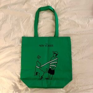 The New Yorker Limited Edition Green Tote Bag
